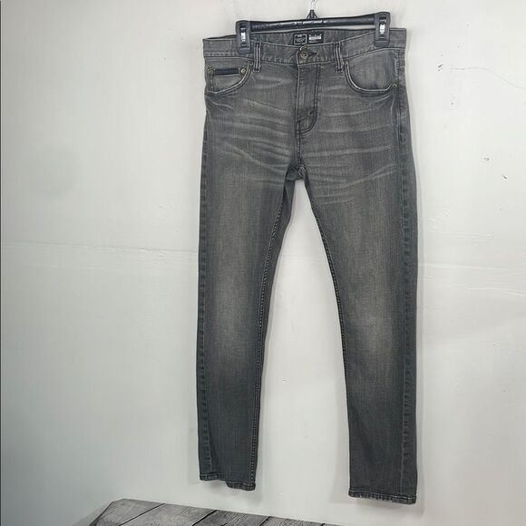 Nike Denim Jeans Mens Engineered Slim Straight Stretch 5-Pocket Gray 30 Medium - Picture 1 of 14